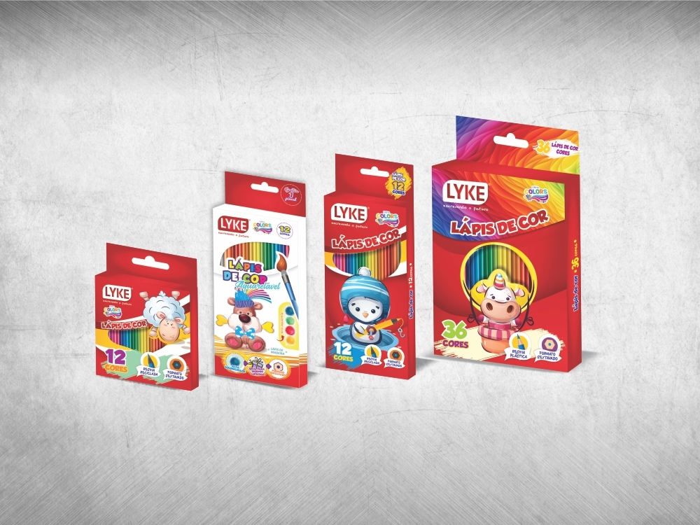 Embalagens Linha Escolar